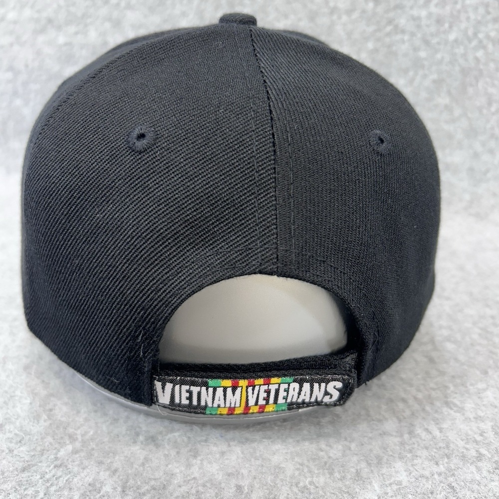 Vietnam Veterans CSI Cap Black Adjustable All Gave Some Hat - Picture 3 of 14